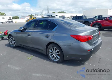 2015 Infiniti Q50 z USA, uszkodzony, nr VIN JN1BV7AR3FM391343